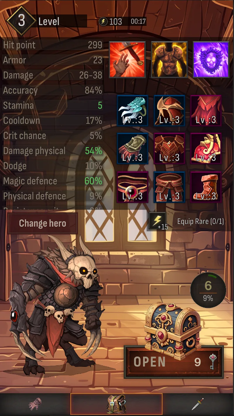 Merge 2 Loot: RPG Adventure screenshot 3