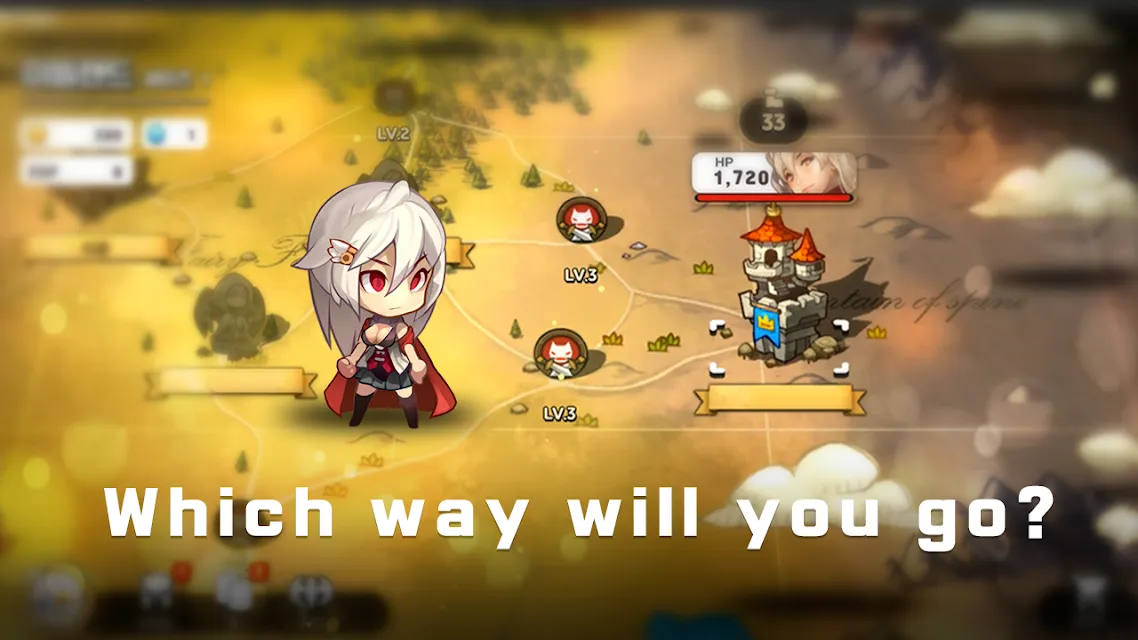 Goddess of Attack gameplay screenshot 1
