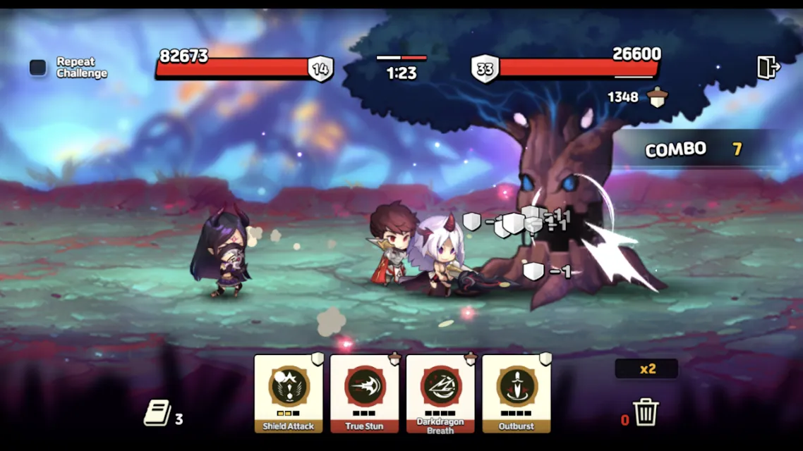Goddess of Attack gameplay screenshot 4