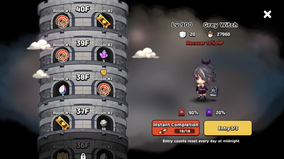 Goddess of Attack gameplay screenshot 5