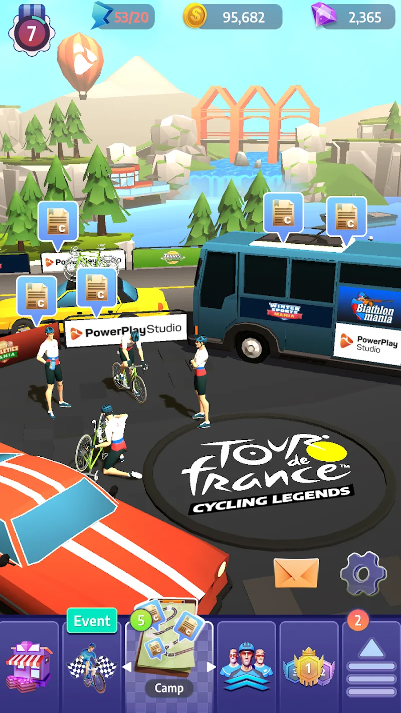 Tour de France Cycling Legends Screenshot 2