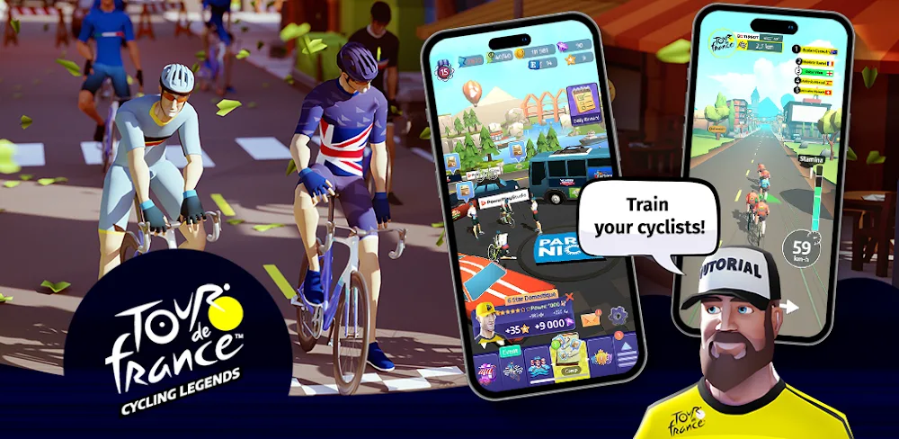 Tour de France Cycling Legends Screenshot 1