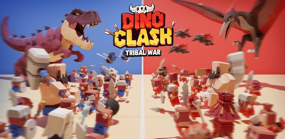 Dino Clash: Tribal War screenshot 1