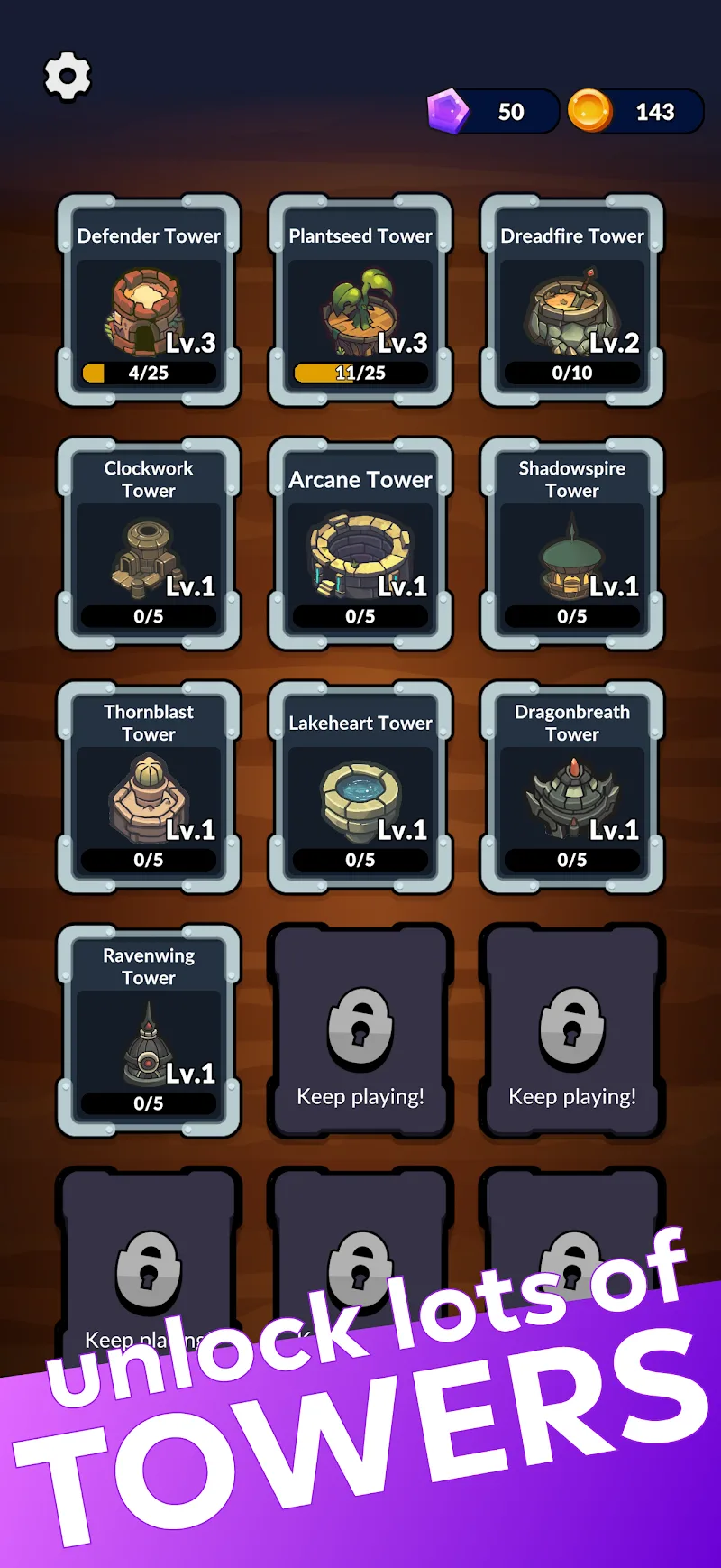 Kingdom Towers gameplay screenshot 3