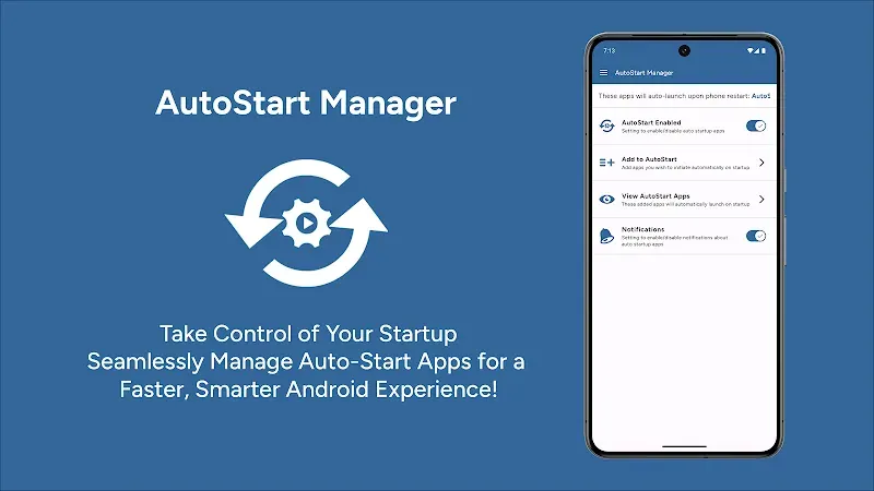 AutoStart App Manager interface screenshot 2