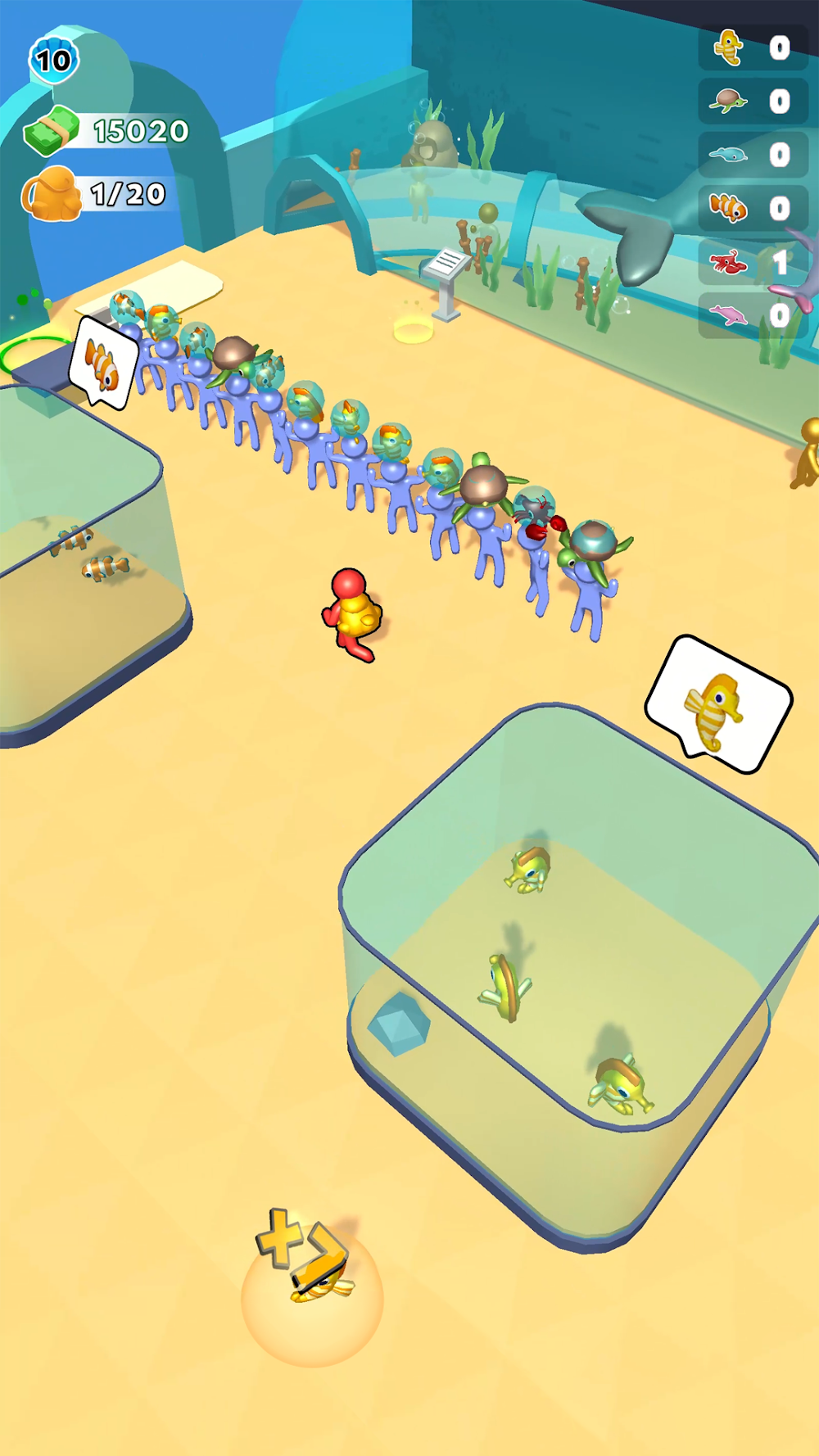 Aquarium Land gameplay preview 2