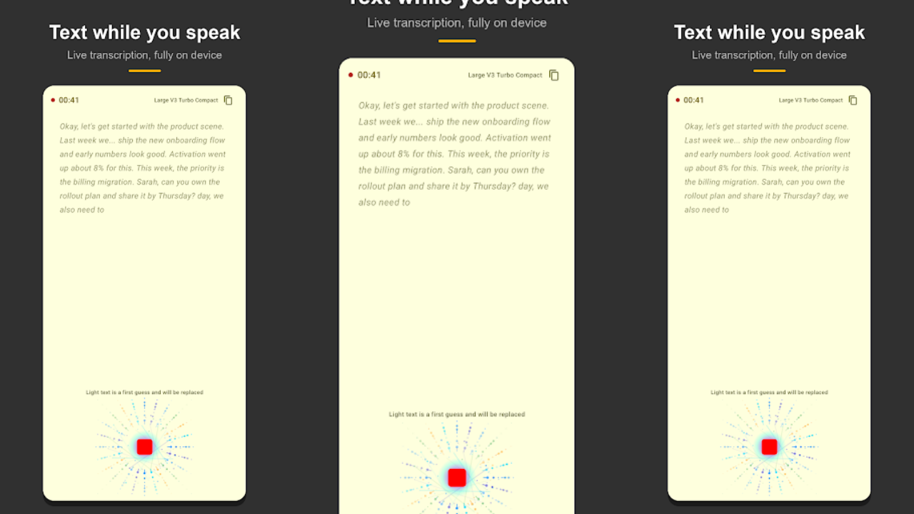 VoxaNotes Pro: Voice to Text screenshot 1