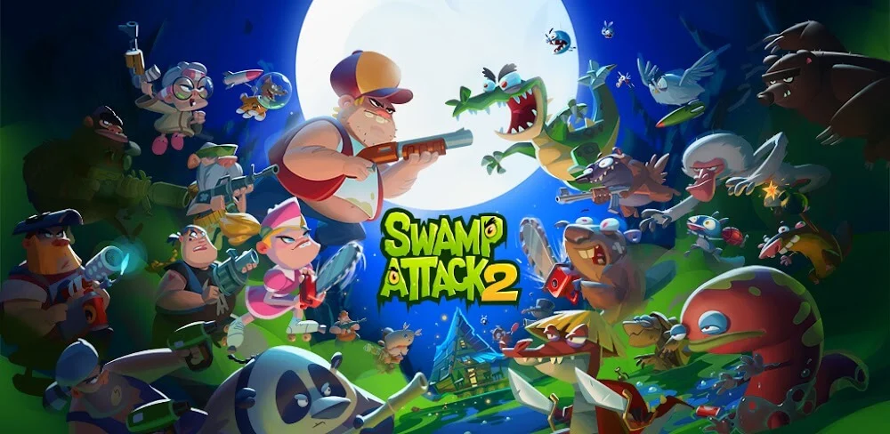 Swamp Attack 2 tangkapan layar 1