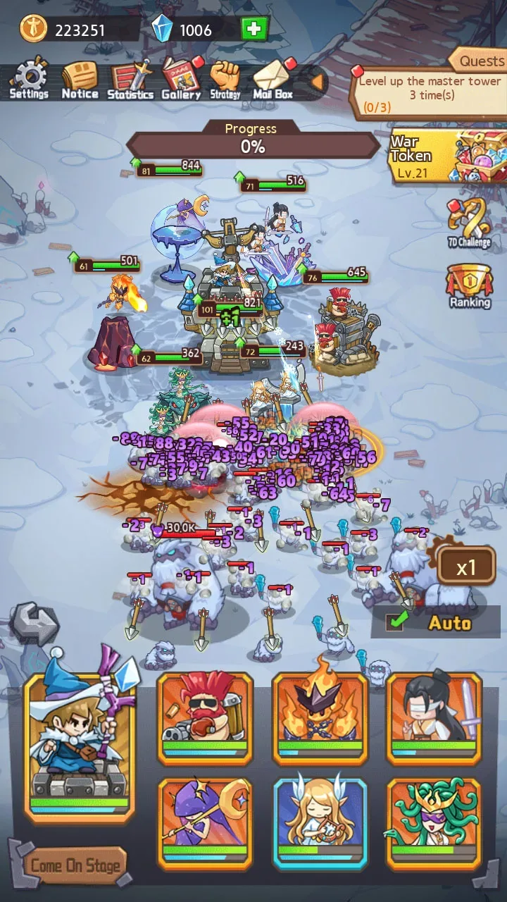 Magic Tower Rush: Idle TD gameplay screenshot 6