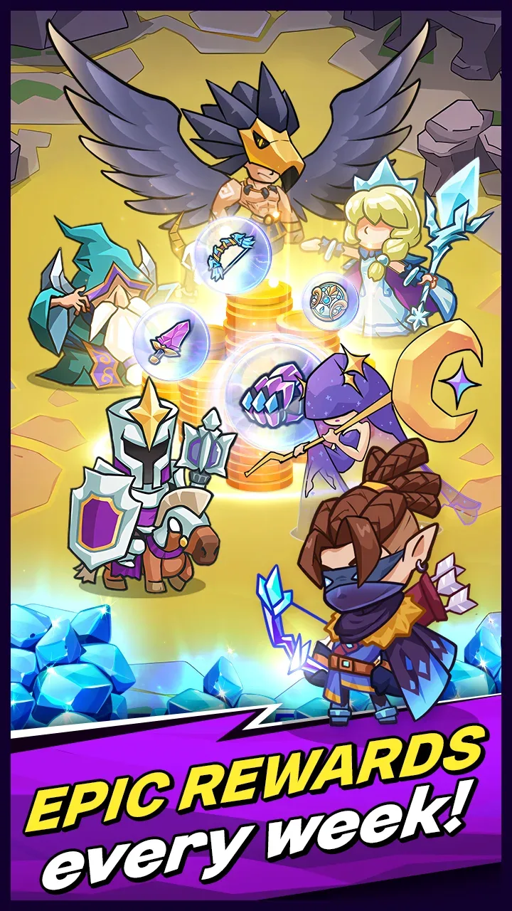 Magic Tower Rush: Idle TD gameplay screenshot 4