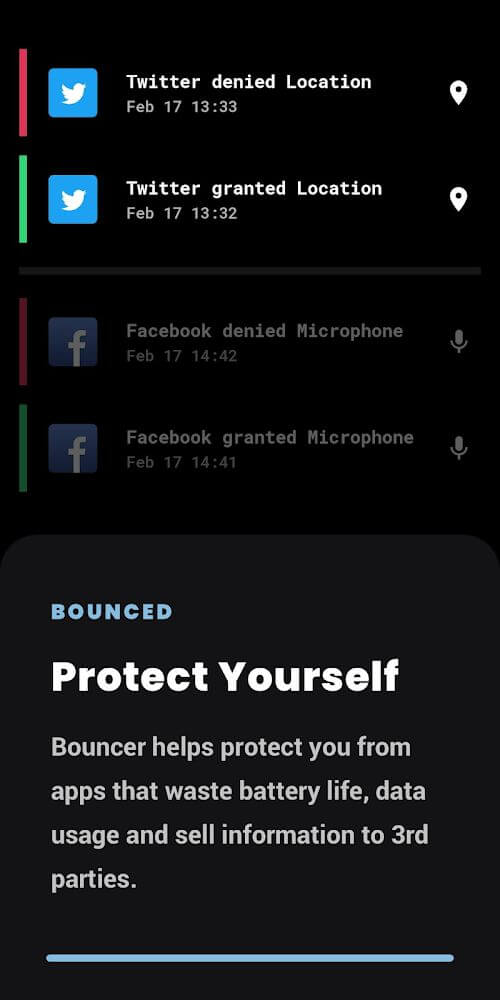 Bouncer app screenshot 4