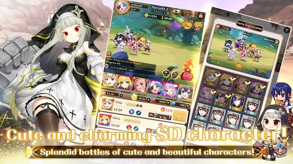 Merge Girls gameplay screenshot 4