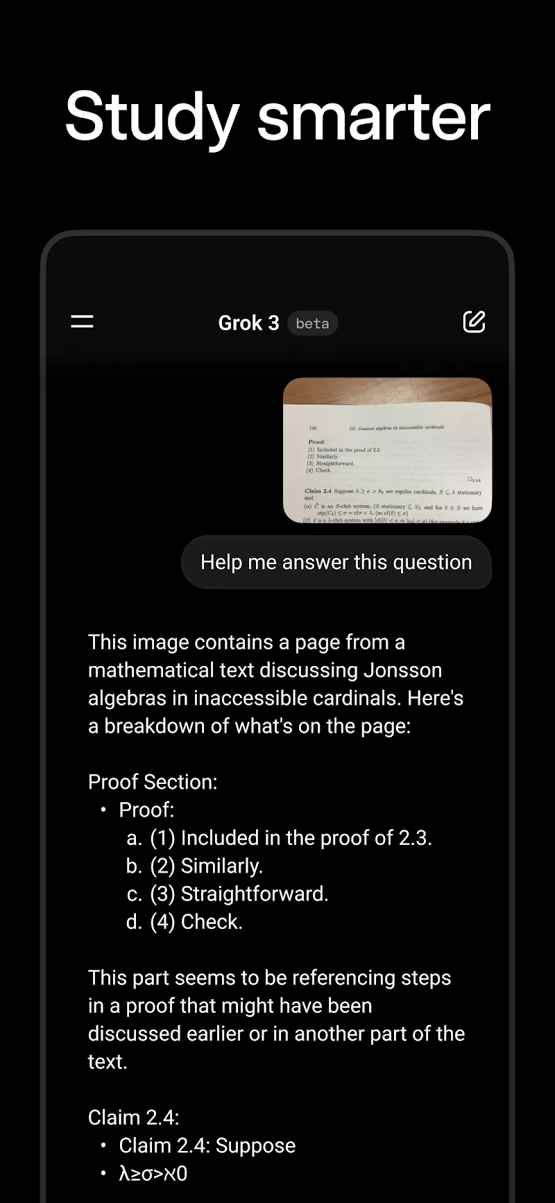 Grok - AI Assistant app preview 6