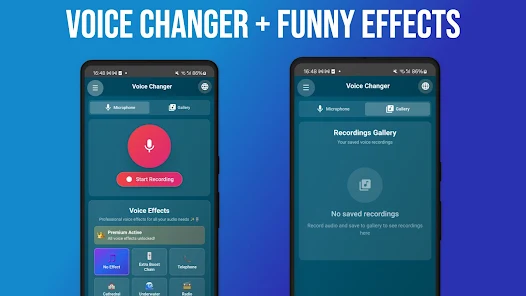 Voice Changer - Funny Effects screenshot 1