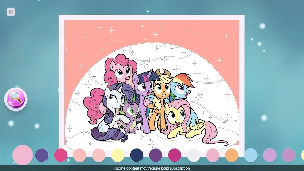 My Little Pony Color By Magic gameplay screenshot 7