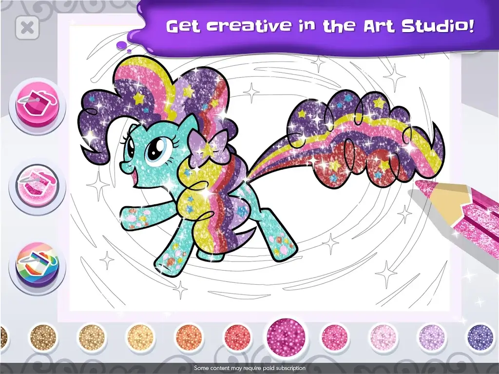 My Little Pony Color By Magic gameplay screenshot 6