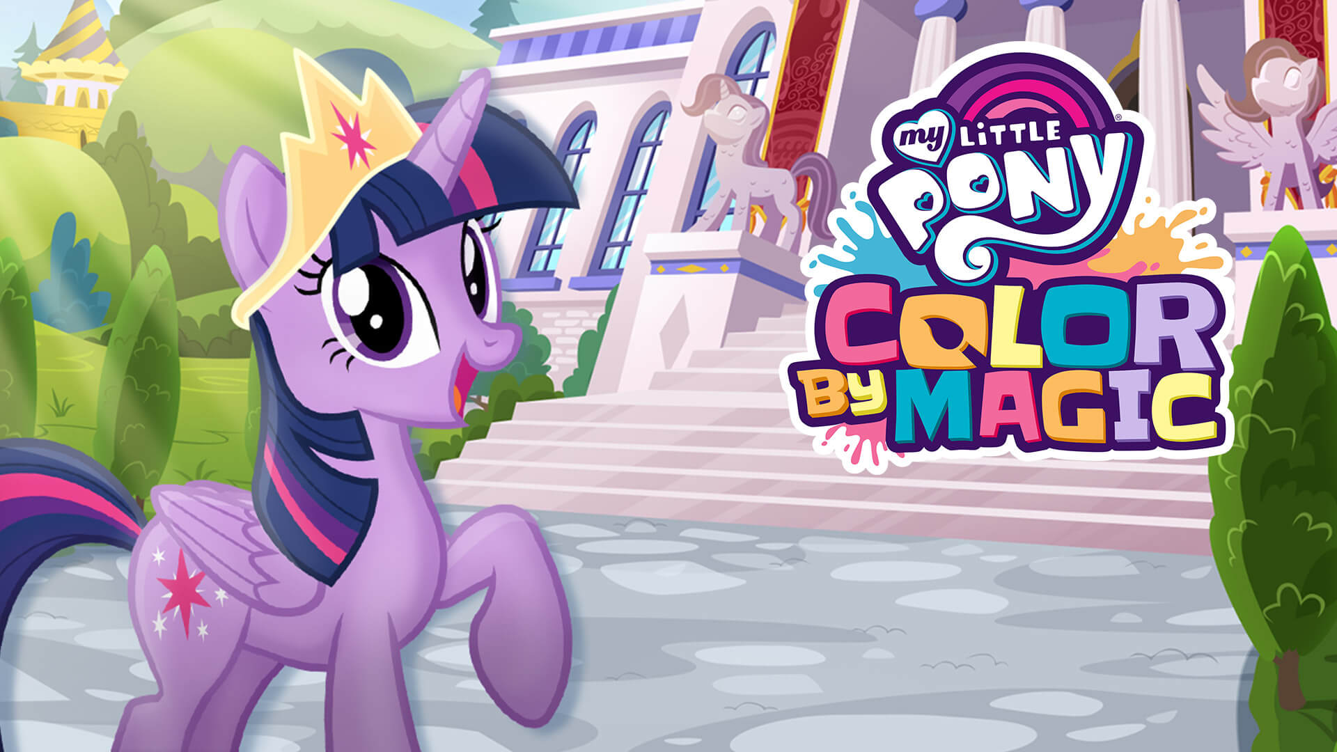 My Little Pony Color By Magic gameplay screenshot 1