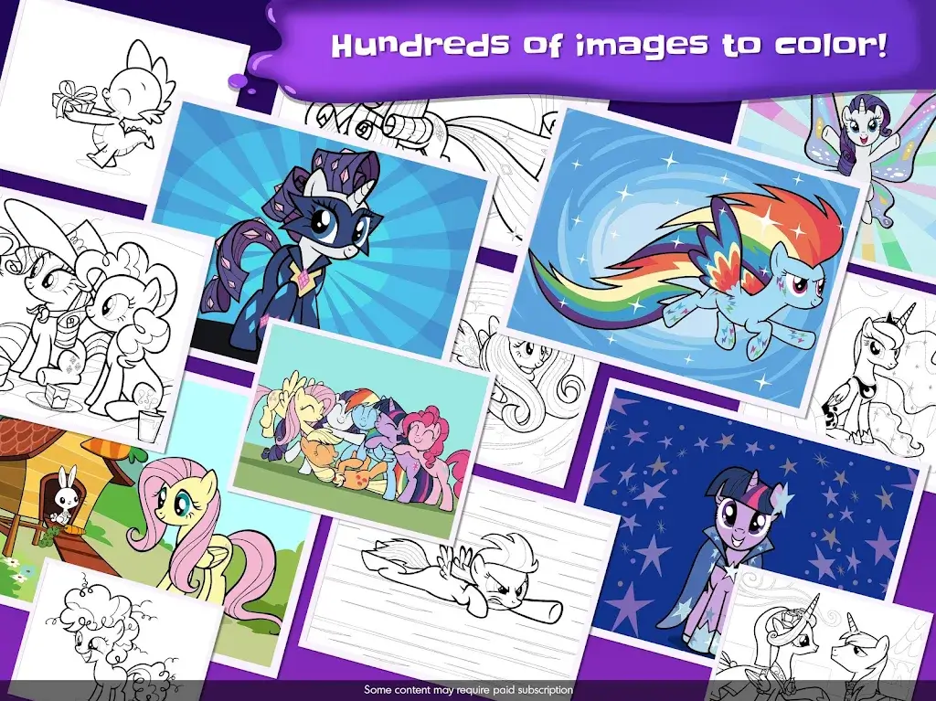 My Little Pony Color By Magic gameplay screenshot 4