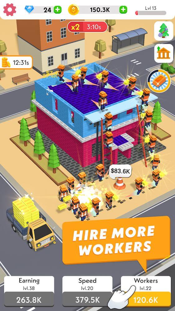 Idle Construction 3D screenshot 4