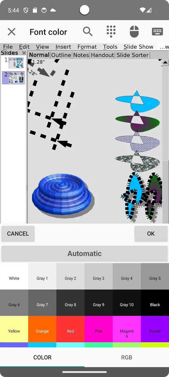 AndrOpen Office screenshot 4