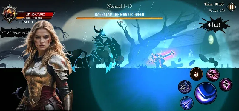 Shadow Slayer: The Last Warrior gameplay screenshot 3