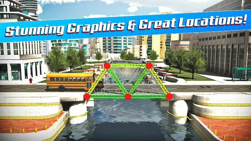 Bridge Construction Simulator gameplay screenshot 3