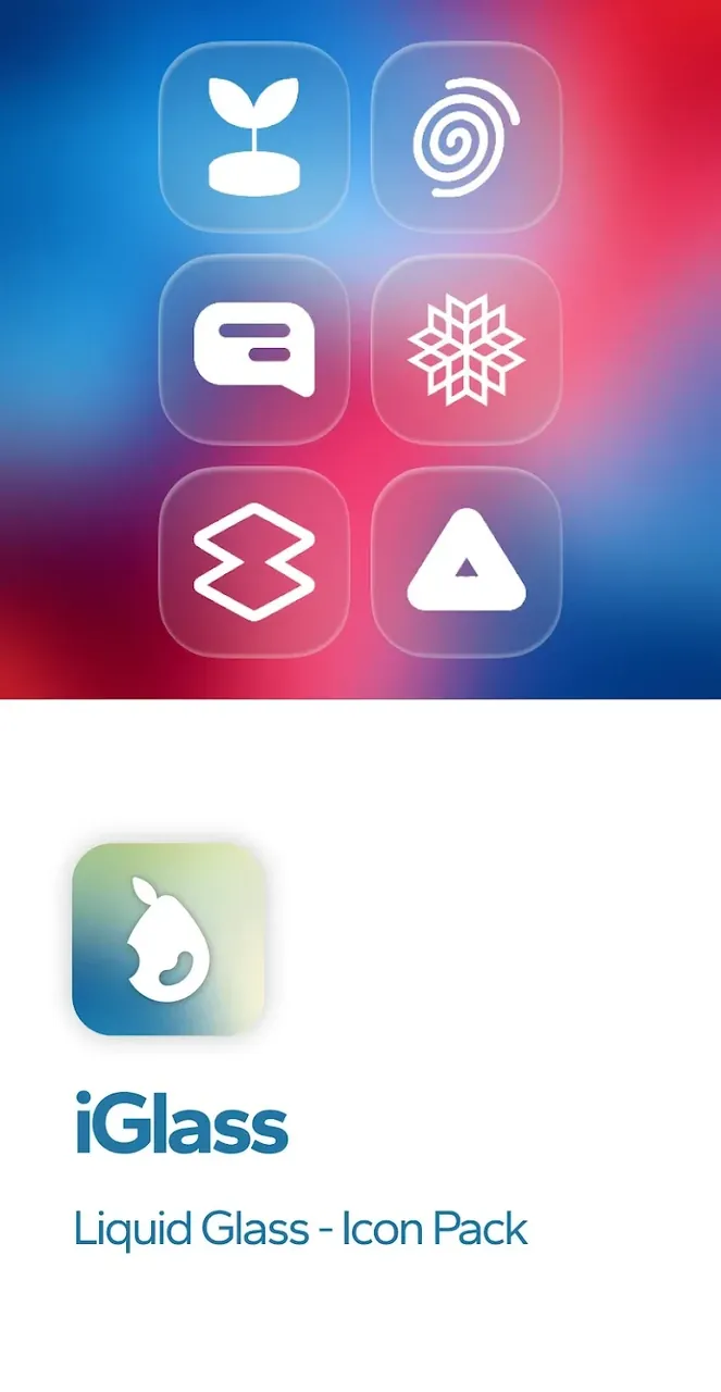 iGlass OS 26 Icon Pack screenshot 6