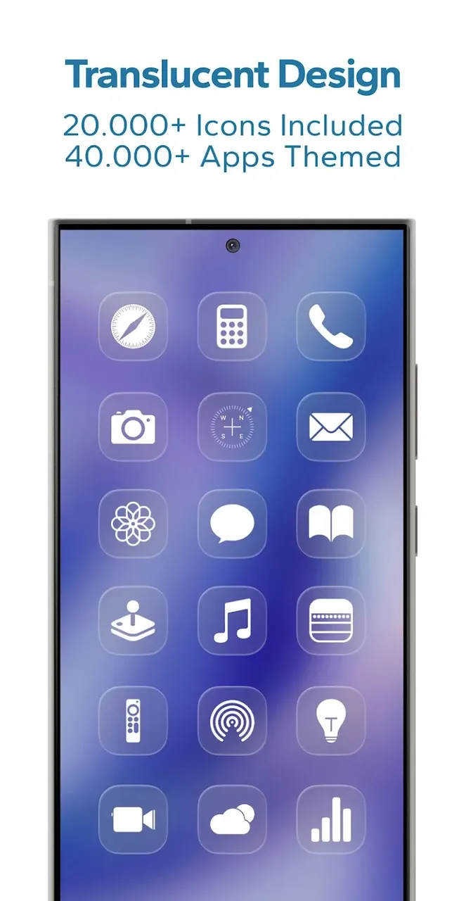 iGlass OS 26 Icon Pack screenshot 3