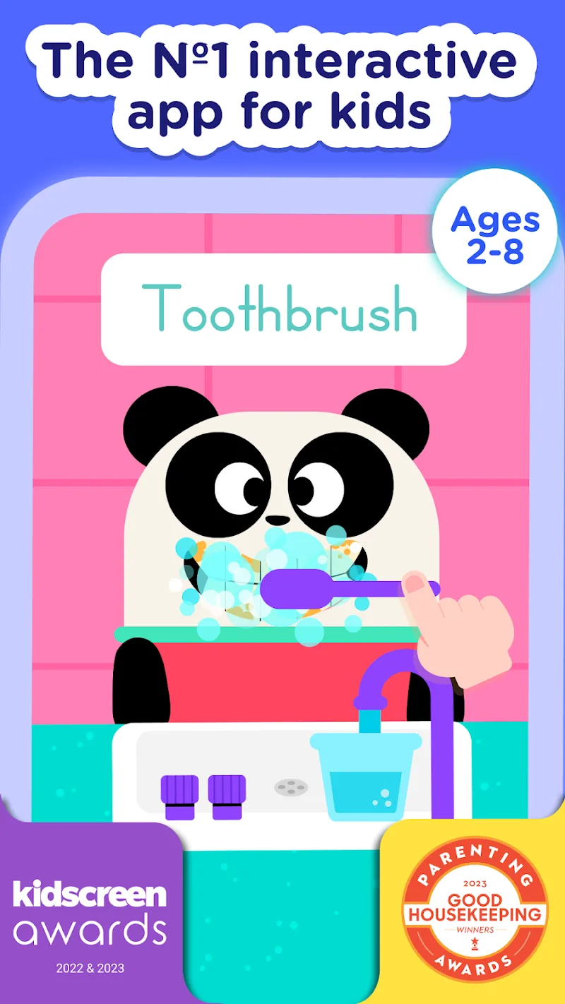 Tangkapan layar aplikasi Lingokids: Play and Learn 2
