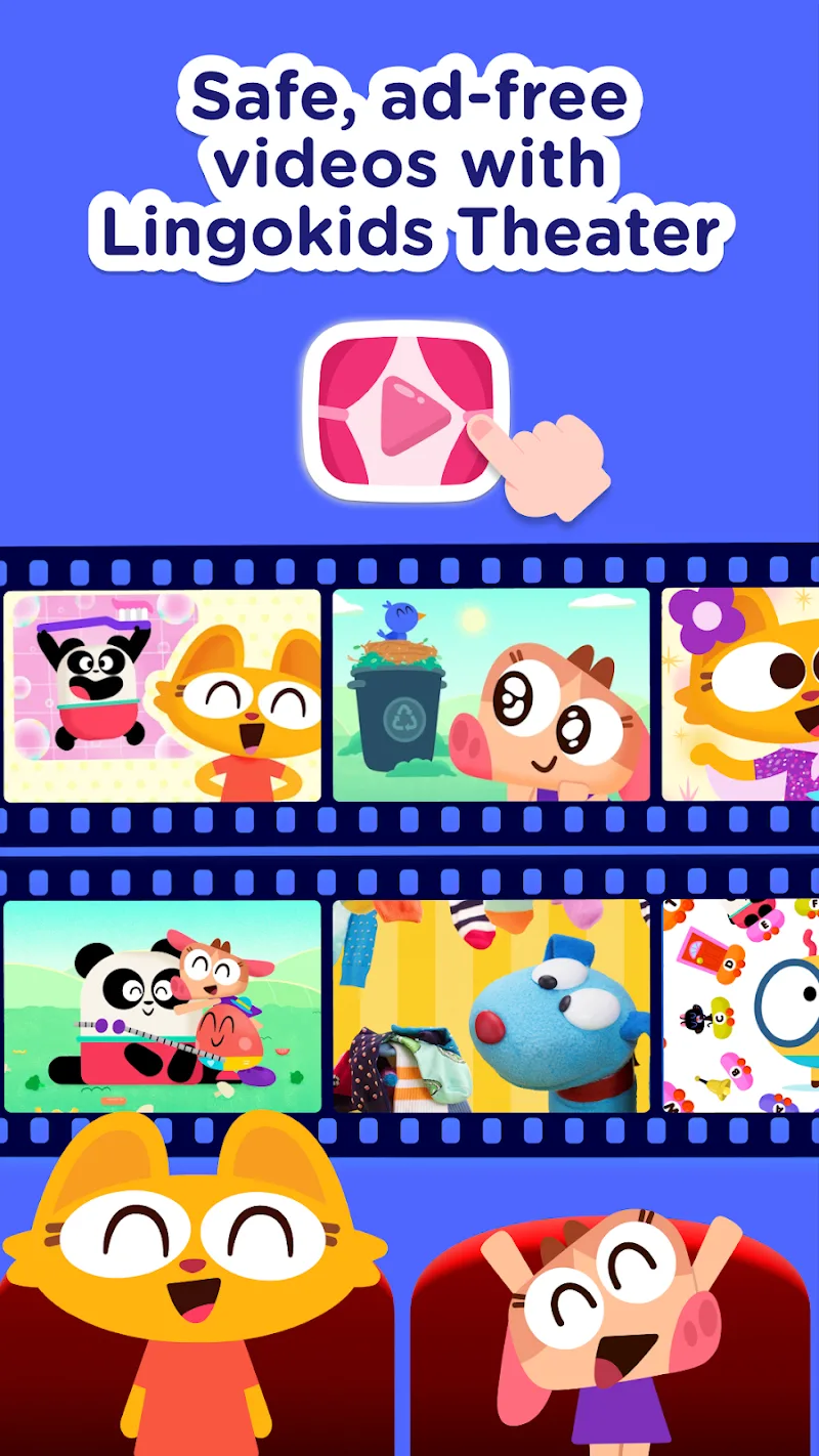 Tangkapan layar aplikasi Lingokids: Play and Learn 4