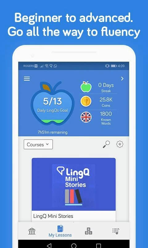 LingQ screenshot 2