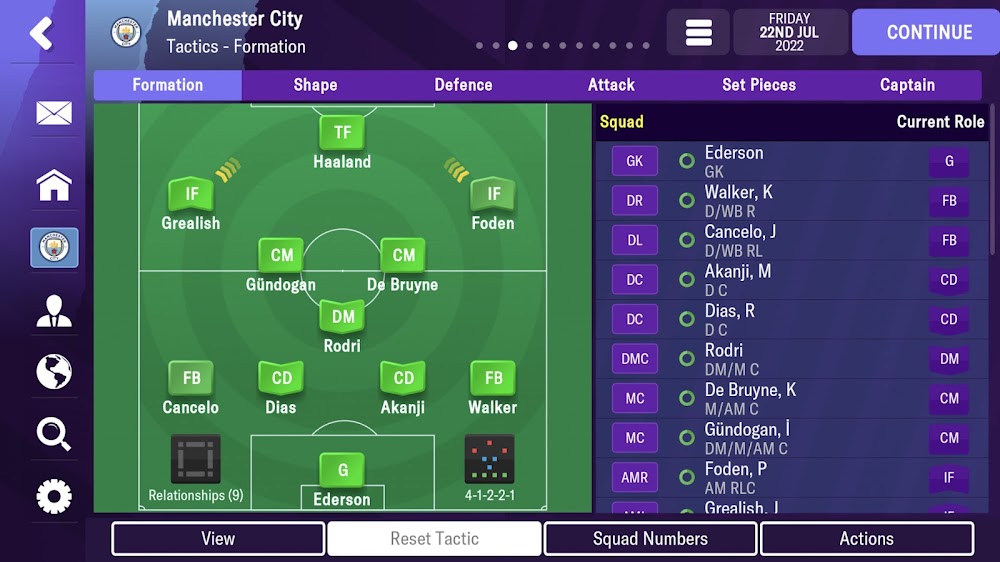 FM 2023 Mobile ゲーム内スクリーンショット 5
