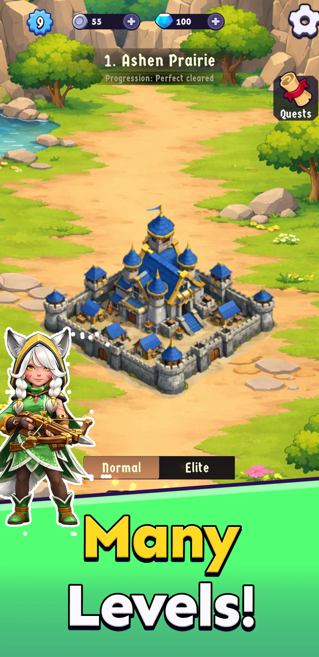Fantasy TD gameplay screenshot 3