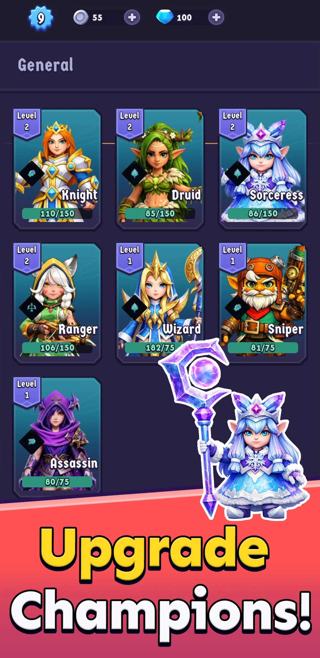 Fantasy TD gameplay screenshot 2