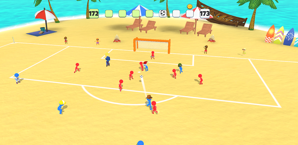 Super Goal - Soccer Stickman: Screenshot 1