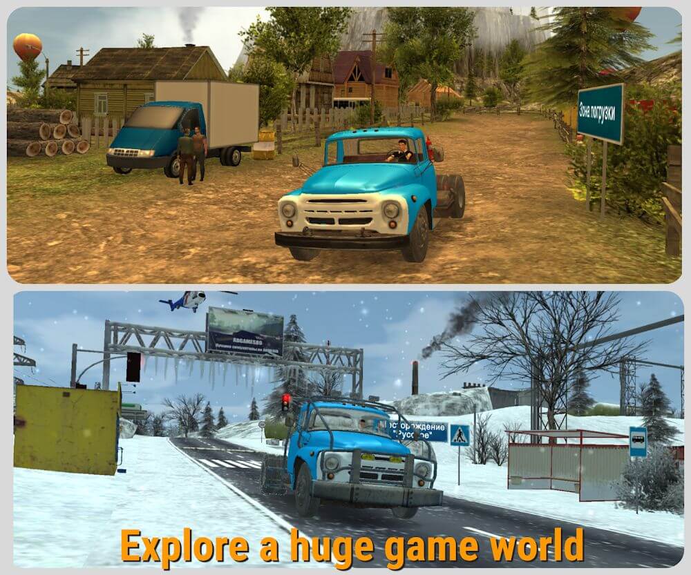 Russian Car Driver ZIL 130 gameplay screenshot 3