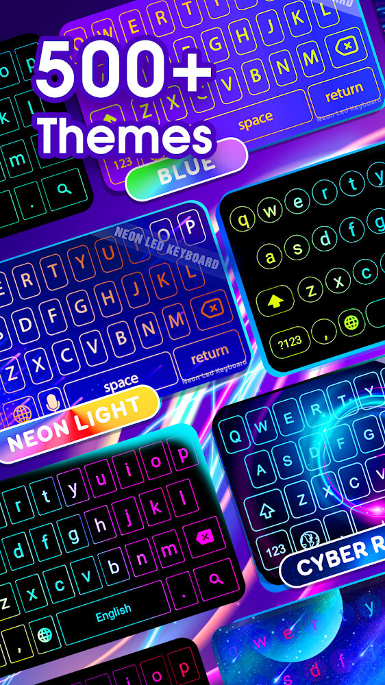 Neon LED Keyboard screenshot 3