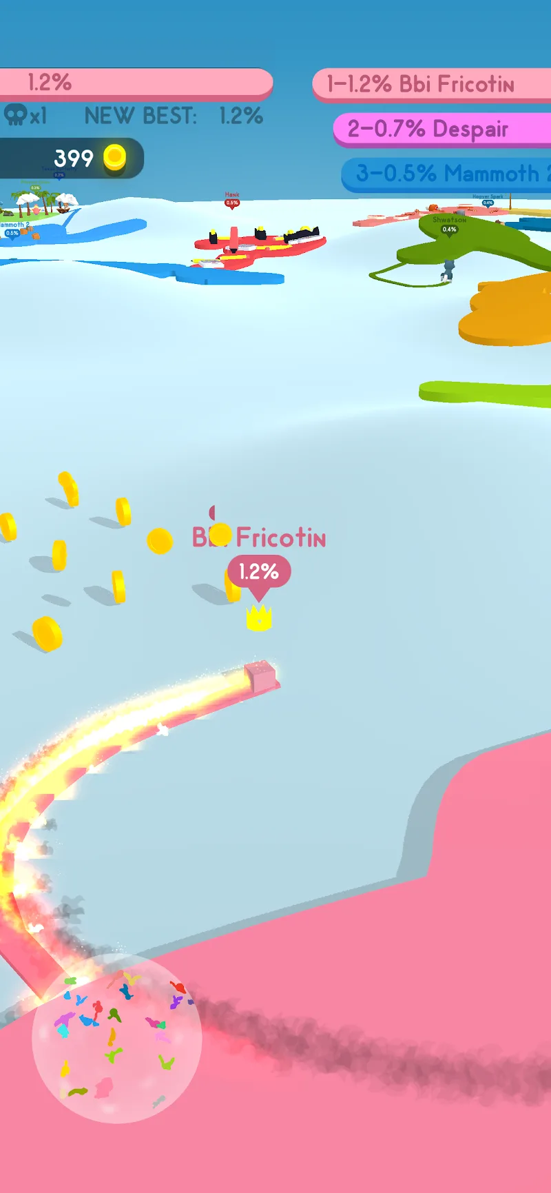 Paper.io 4 screenshot 3