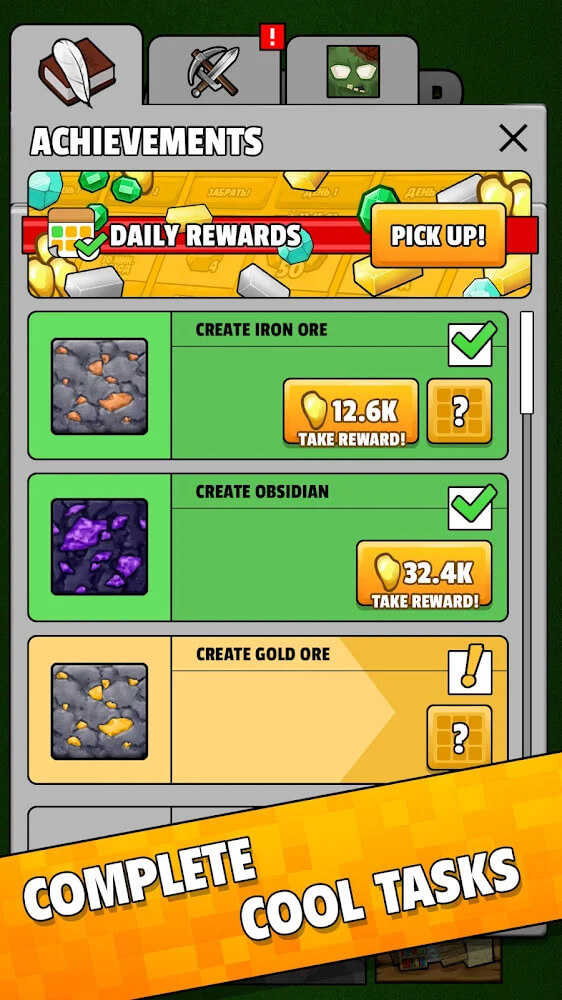 Minetap screenshot 5
