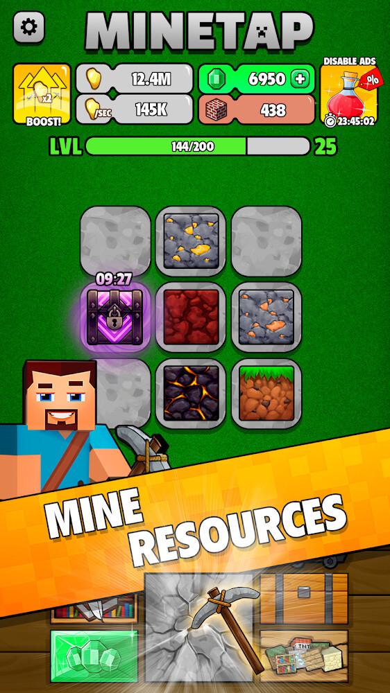 Minetap screenshot 2