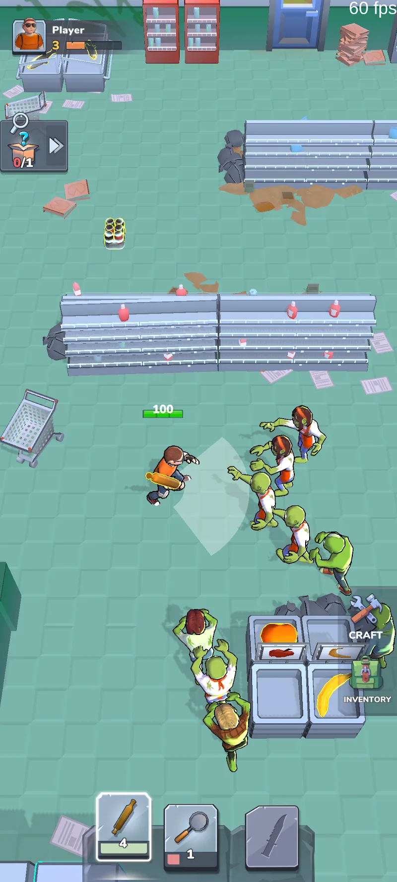 Zombie Slasher gameplay screenshot 2
