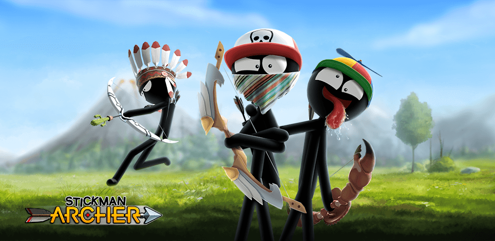 Stickman Archer Online screenshot 1
