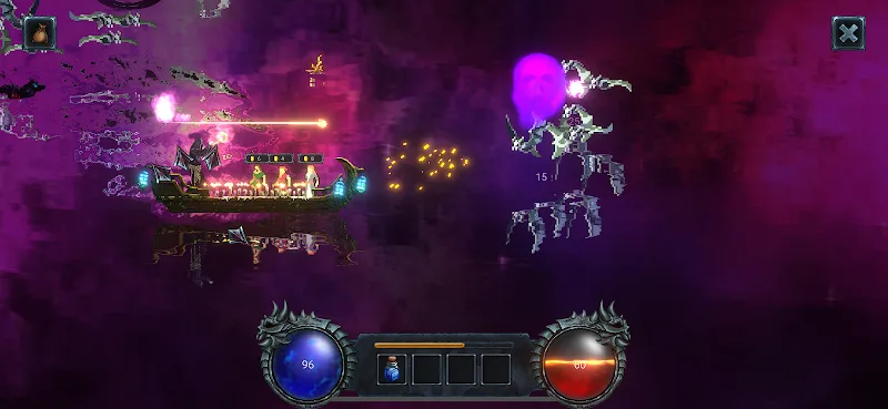 Captura de pantalla de gameplay de Charon: Rogue of Hades 3