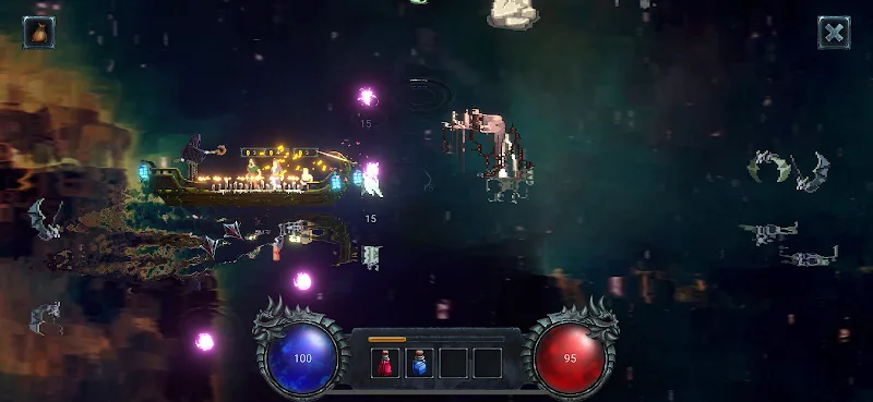 Captura de pantalla de gameplay de Charon: Rogue of Hades 2