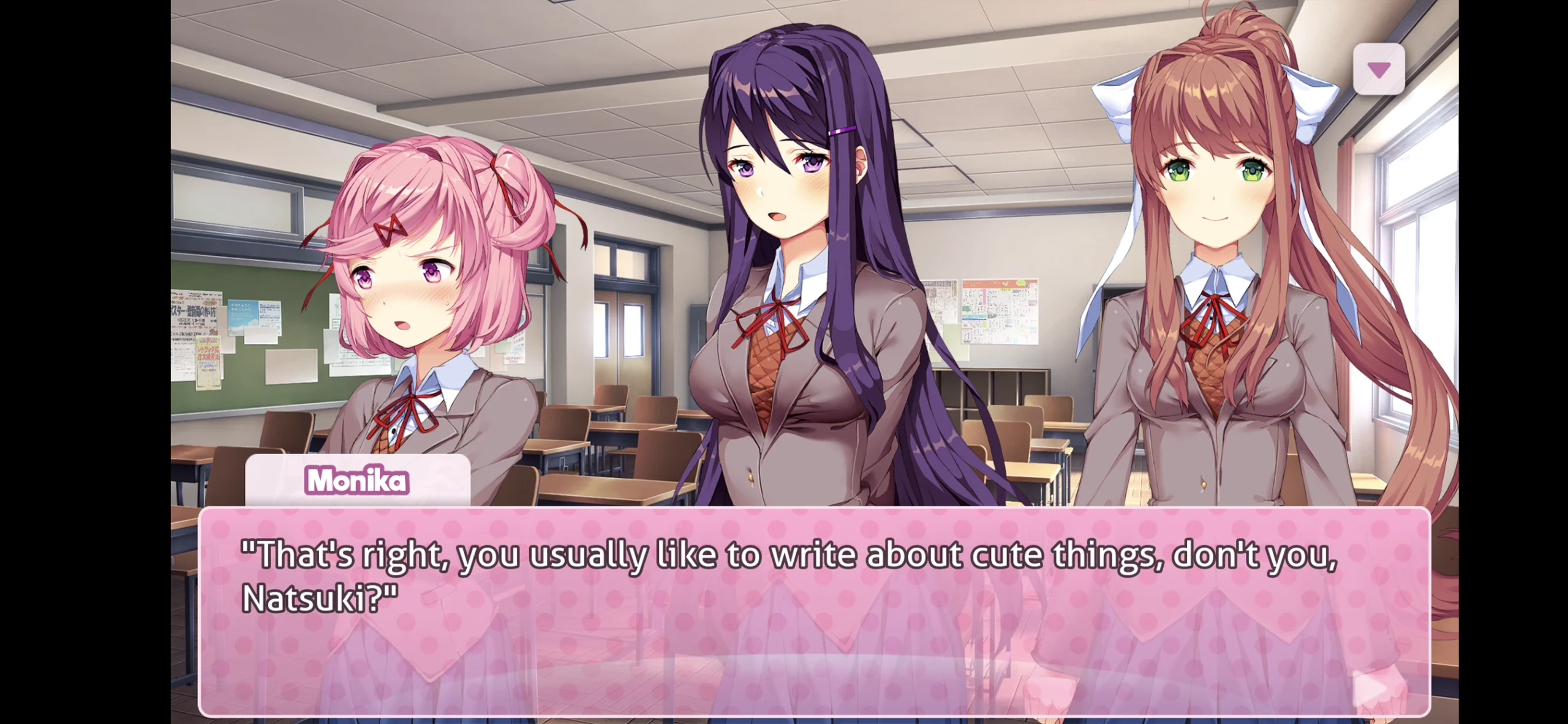 Doki Doki Literature Club! gameplay preview 5