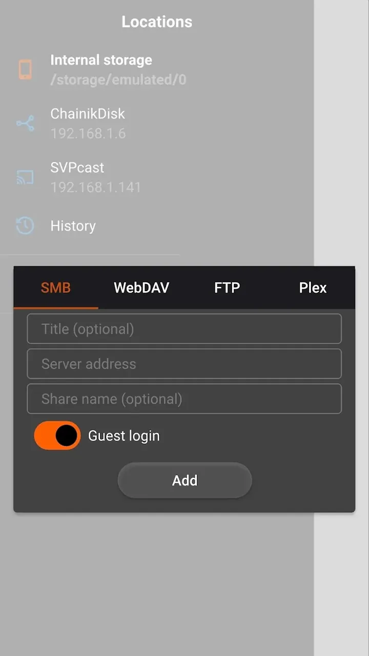 SVPlayer app screenshot 6