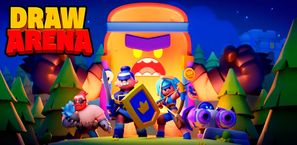Draw Arena: Battle Tactics in-game screenshot 1