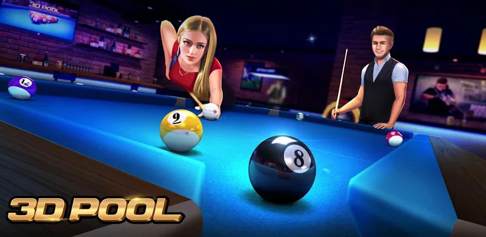 3D Pool Ball gameplay screenshot 1