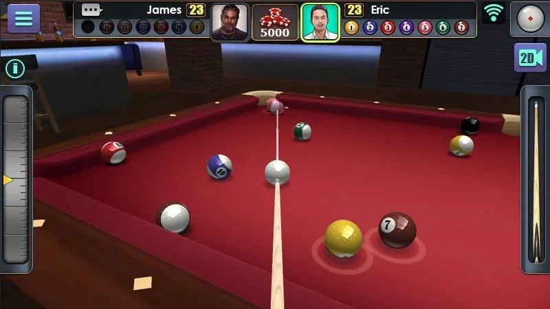 3D Pool Ball gameplay screenshot 4