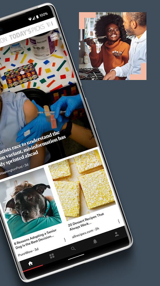 Captura de pantalla de Flipboard 3